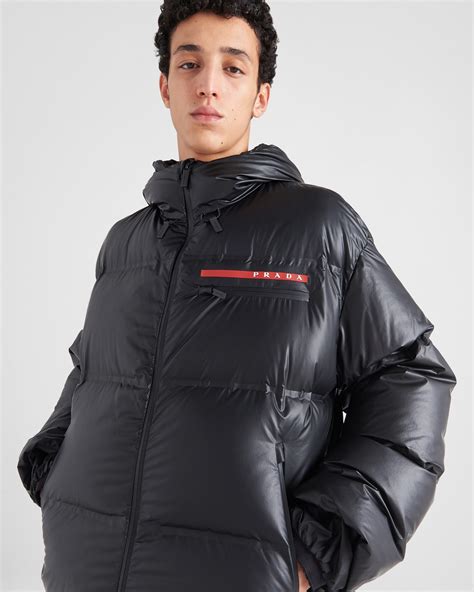 yellow prada puffer|Prada puffer jacket men's.